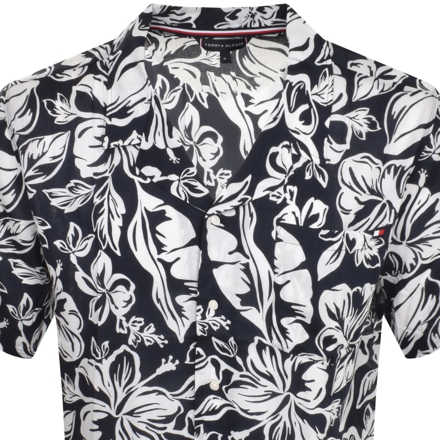Tommy Hilfiger Bowling Short Sleeve Shirt Multicolor L Man